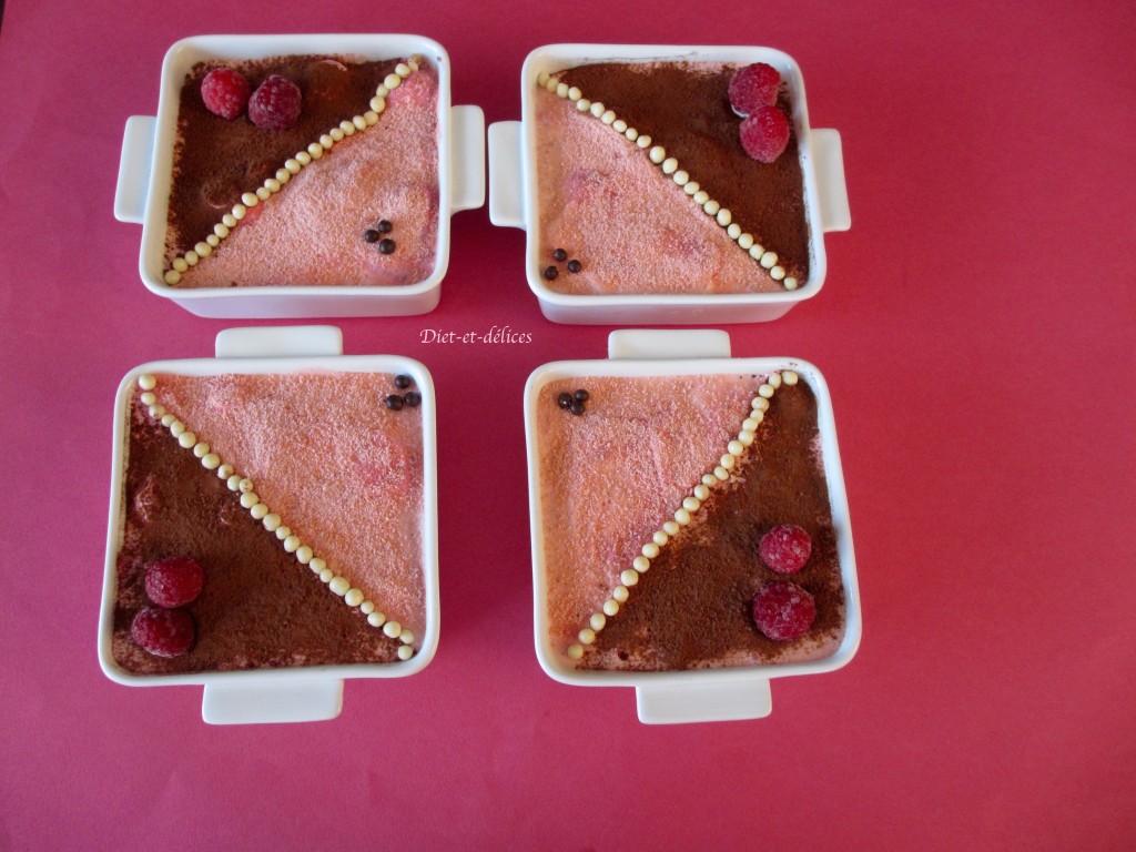 Tiramisu aux framboises et biscuits roses de Reims : Diet &amp; Délices ...